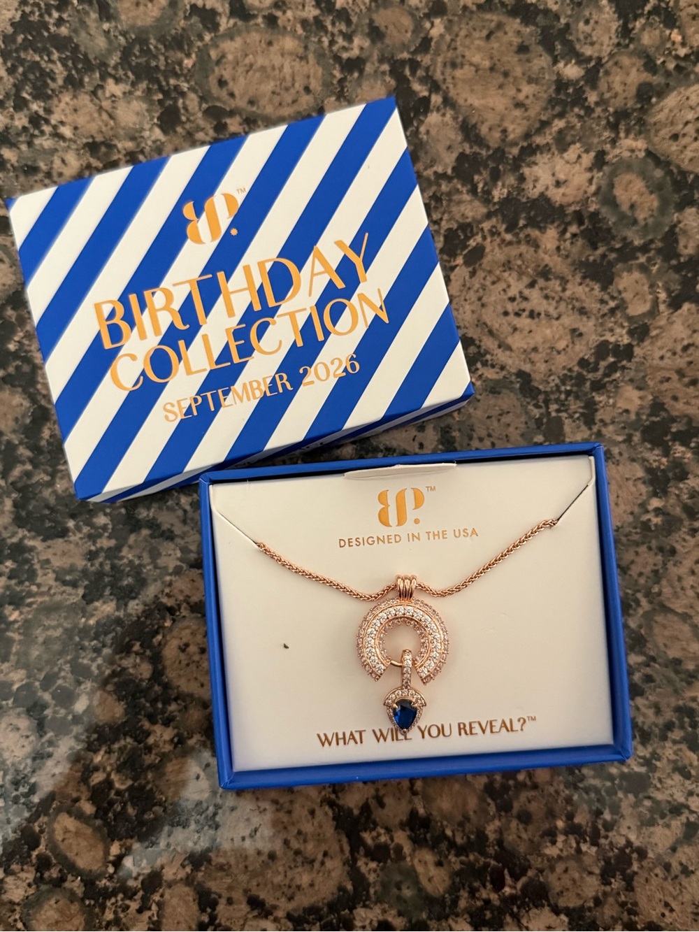 *NEW* 2026 SEPTEMBER BIRTHDAY COLLECTION NECKLACE by Bomb Party Receipts Please